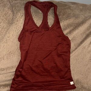 Vuori Women’s Racerback Tank Top - Burgundy